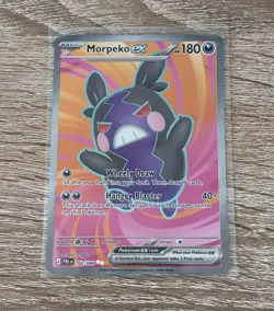 Pokemon TCG Morpeko ex 102/084 Ultra Rare Full Art PBL EN Pitch Black NM - Image 2
