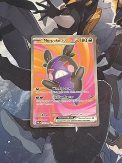 Pokemon TCG Pitch Black Morpeko EX 102/084 Full Art Near Mint - Image 1
