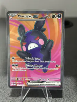 Pokemon TCG - Pitch Black - Morpeko EX - 102/084 - Full Art - NM - Image 1