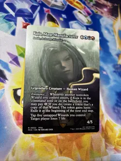 Kuja, Mage Manufacturer (Showcase) Final Fantasy IX FF9 MTG Magic The Gathering - Image 1