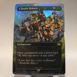 A Realm Reborn (Borderless) (Chocobo Track Foil): Final Fantasy Foil - Image 1