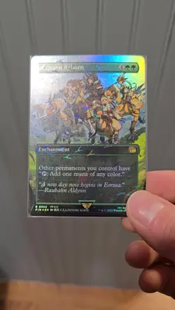 A Realm Reborn (Borderless) (Chocobo Track Foil): Final Fantasy Foil - Image 2