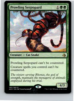 Magic the Gathering Prowling Serpopard Amonkhet MTG Free Shipping! - Image 1