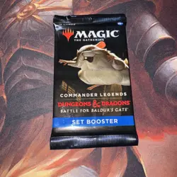 Commander Legends Baldur’s Gate Set Booster Pack Mtg New Sealed Magic the Gather - Image 1