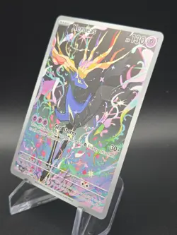 Pokemon TCG Xerneas 091/086 Chaos Rising CRI Illustration Rare Holo Full Art NM - Image 2