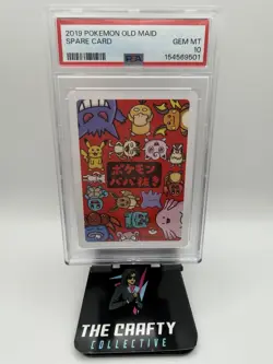 2019 Pokemon [Japanese] Playing Card Deck - "Old Maid" Spare Card - PSA 10 - Image 1