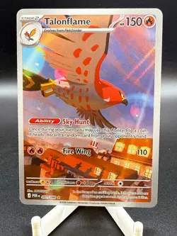 Talonflame 091/088 Holo Illustration Rare Perfect Order Pokemon Near Mint - Image 1