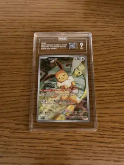Eevee 173 Sv: Scarlet & Violet Promo Holo TAG Graded 9 Pokemon TCG 2025 - Image 1