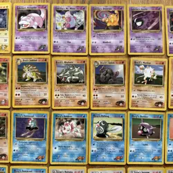 Pokemon Gym Heroes Part Complete Set 70 Cards - No Duplicates WOTC Vintage - Image 3