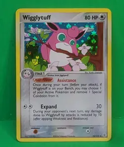 Pokemon TCG Wigglytuff 52/112 FireRed & LeafGreen Reverse Holo NM - Image 2