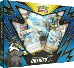Pokemon TCG Single Rapid Strike Urshifu V Booster Box 820650828430 - Image 1