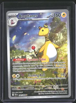 Ampharos 090/086 Holo Illustration Rare Chaos Rising Pokemon NM/M - Image 1