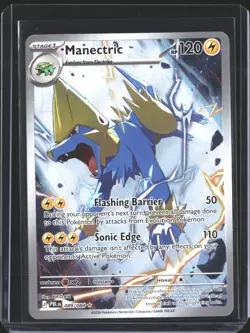 Manectric 089/084 Illustration Rare Pitch Black Pokemon Holo NM/M - Image 1