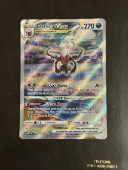 Pokemon TCG Darkrai VSTAR GG50/GG70 Crown Zenith Galarian Gallery Holo UR - Image 1