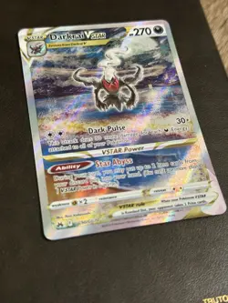 Pokemon TCG Darkrai VSTAR GG50/GG70 Crown Zenith Galarian Gallery Holo UR - Image 3
