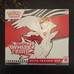 Pokemon TCG-Scarlet & Violet new White Flare Elite Trainer Box Sealed ETB - Image 1