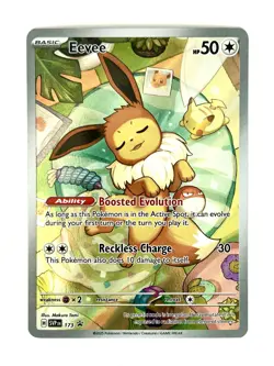 Eevee 173 Holo Promo Scarlet & Violet Promo Pokemon Near Mint - Image 1