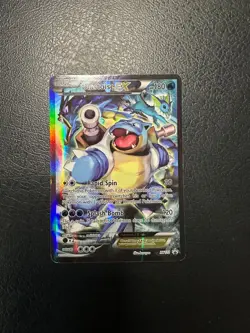 Pokemon TCG - Blastoise EX XY122 - MP - Black Star Promo - XY - Image 1