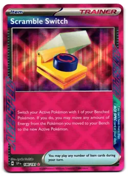 Scramble Switch 186/191 - 🌊 Surging Sparks ACE SPEC Rare Pokemon TCG 🖤 - M/LP - Image 1