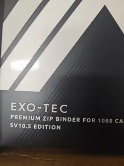Vault X Exo-Tec Zip Binder XXL SV10.5 16 Pocket Black Bolt White Flare Pokemon - Image 3