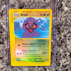 Pokemon TCG Arbok Expedition Base Set 3/165 Holo Rare English 2002 70HP - Image 1