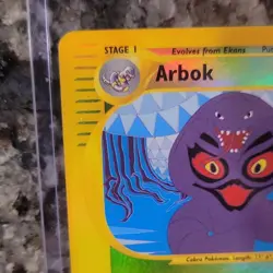 Pokemon TCG Arbok Expedition Base Set 3/165 Holo Rare English 2002 70HP - Image 3