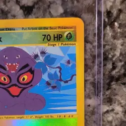Pokemon TCG Arbok Expedition Base Set 3/165 Holo Rare English 2002 70HP - Image 4
