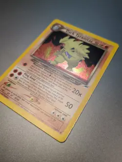 Dark Tyranitar - Neo Destiny (N4) 11/105 Holo Swirl Pokemon - Image 3