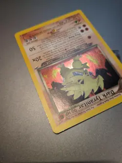 Dark Tyranitar - Neo Destiny (N4) 11/105 Holo Swirl Pokemon - Image 4