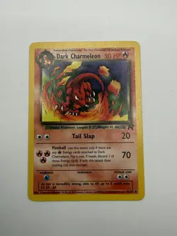 Dark Charmeleon 32/82 Uncommon Team Rocket Pokemon Unlimited Moderately Played - Image 1