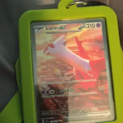 Latias ex 239/191 Surging Sparks SV08 Full Art Holo Rare Pokemon TCG English - Image 3