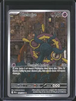 Dhelmise 091/084 Illustration Rare Pitch Black Pokemon Holo NM/M - Image 1