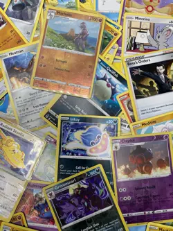 Pokemon TCG Bulk Lot 240 Cards - With Common, Holos, Reverse Holos, & 1 Full Art - Image 5