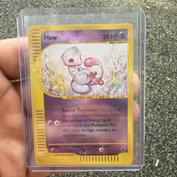Pokemon TCG Mew 19/165 Expedition Base Set Reverse Holo Rare 2002 English 50HP - Image 2