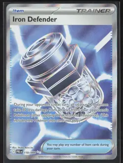 Pokemon ME05: Pitch Black Iron Defender 110/084 Ultra Rare - Image 1