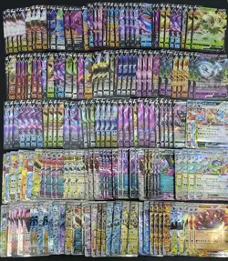 200 Lot EX V RR Holo Double Rare Full Arts Lot Set Pokemon Japanese Cards MM - Image 1