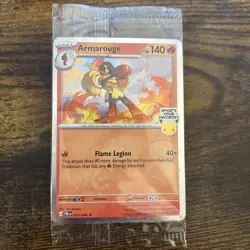 Armarouge 012/084 Pitch Black : Best Buy Promo Stamped : Sealed - Image 1