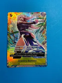🔥 Namco Jewelry Bonney OP13-108 Carrying on His Will SR Foil Alt Art One Piece - Image 1