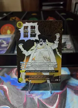 One Piece TCG The Time of Battle Zehahahahaha! OP16-116 Alternate Art English - Image 1