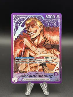 Donquixote Doflamingo (OP14-060 Alt) (NM) - One Piece - Azure Seas Seven (ENG) - Image 1