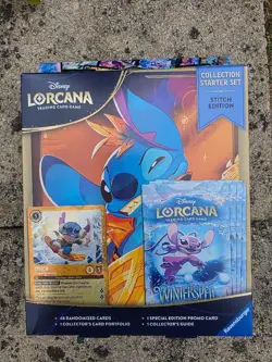 Disney Lorcana TCG Winterspell Collection Starter Set Stitch Edition New Sealed - Image 1