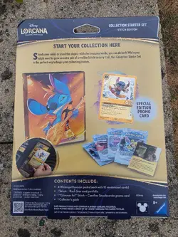 Disney Lorcana TCG Winterspell Collection Starter Set Stitch Edition New Sealed - Image 2