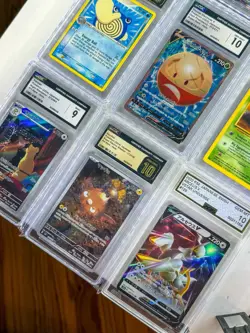 Pokemon 9 Card Graded Lot PSA 10 AGS 10 CGC 10 Base Set Jap - Image 4
