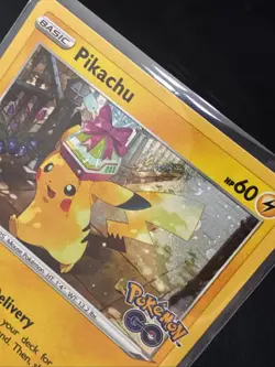Pokemon Pikachu TCG Pokemon Go SWSH234 Holo Rare Card 2022 Cosmos Rare - Image 3