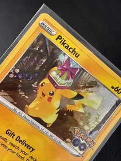 Pokemon Pikachu TCG Pokemon Go SWSH234 Holo Rare Card 2022 Cosmos Rare - Image 4
