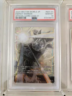 PSA 10 Dragon Ball Super Fusion World Promo Set E01-01 FP-006 FP-007 (3 Cards) - Image 2