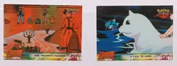 Lot Of 7 Pokemon Card Vintage 1998 MewTwo Strikes Back MSB Movie Topps - Image 5