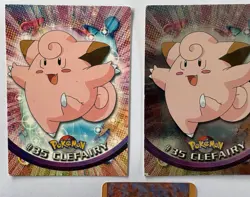 Clefairy #35 Topps 1999 Pokemon Card Holo Non Holo Flipz Lot - Image 2