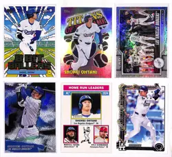 Shohei Ohtani 6 Card Pokemon Lot Topps 8 Bit Ballers Titans of the Game, Holiday - Image 1