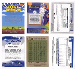 Shohei Ohtani 6 Card Pokemon Lot Topps 8 Bit Ballers Titans of the Game, Holiday - Image 2
